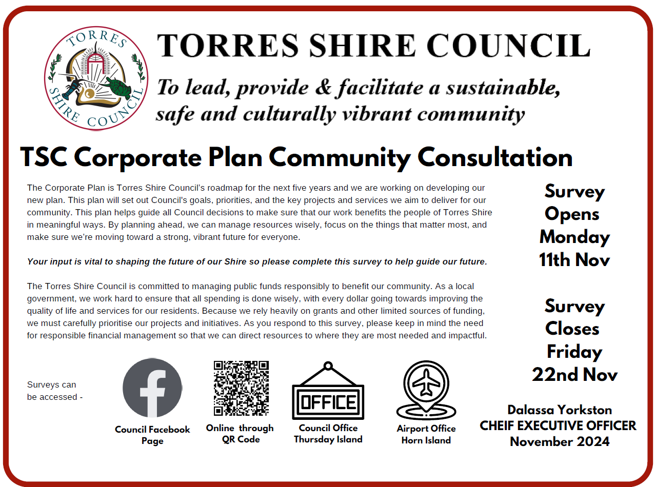 TSC Corporate Plan Community Consultation